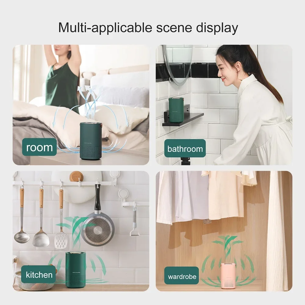 MIjia Air Purifier Ionizer Cleaner Negative Anion Generator Cigarette Smoke Odor Removal Filter Car Air Freshener 2023 New - Image 6