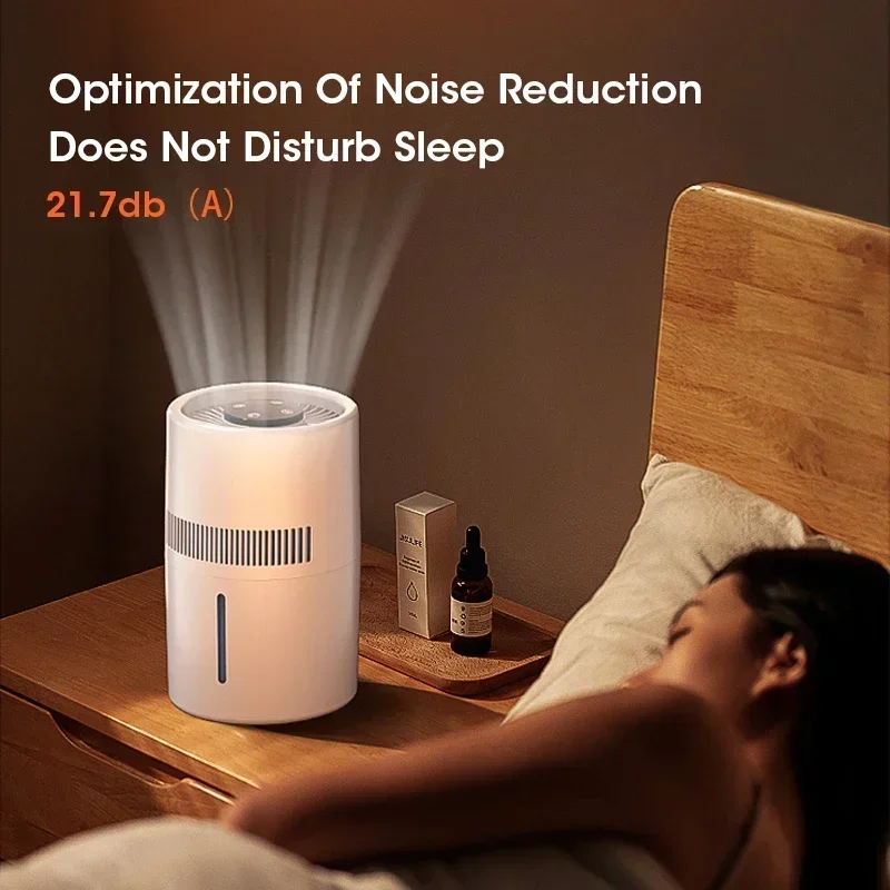 TINSOL 4L Mist-Free Humidifier Air Purifier HEPA Negative Ion Large Room Odor Removal Air Cleaner Bedroom Aroma Diffuser - Image 3