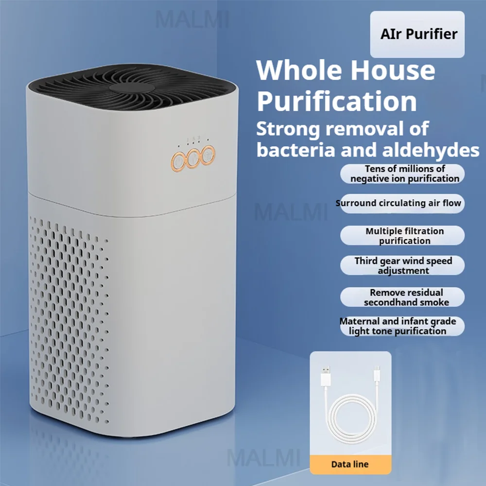 Mijia Negative Ion Air Purifier HEPA Filter Odor Eliminator Negative Ion Purification Machine Smoke Remover Air Cleaner - Image 7