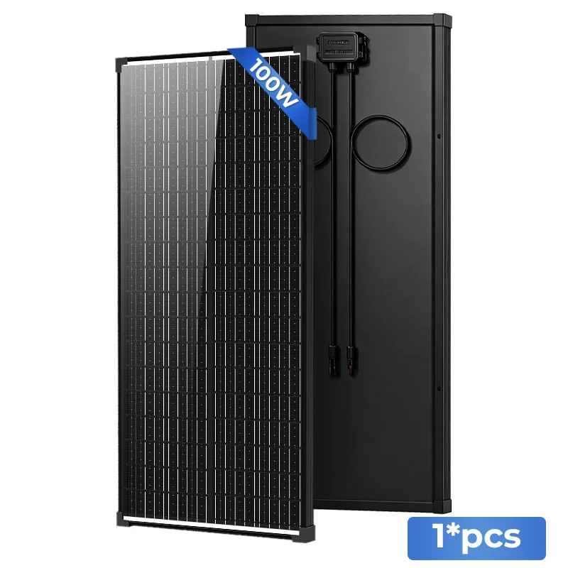 AeternaSol 400W N-Type 18BB Bifacial Solar Panel Solar Panel Watt 25% High Efficiency Module RV Marine Boat Caravan Off Grid Monocrystalline Rigid High-Efficiency PV Module Power Charger for Sunsheds,Rvs High-Efficiency Solar Panel Monocrystalline PV - Image 9