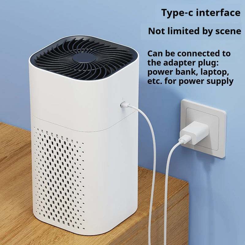 Mijia Negative Ion Air Purifier HEPA Filter Odor Eliminator Negative Ion Purification Machine Smoke Remover Air Cleaner - Image 5