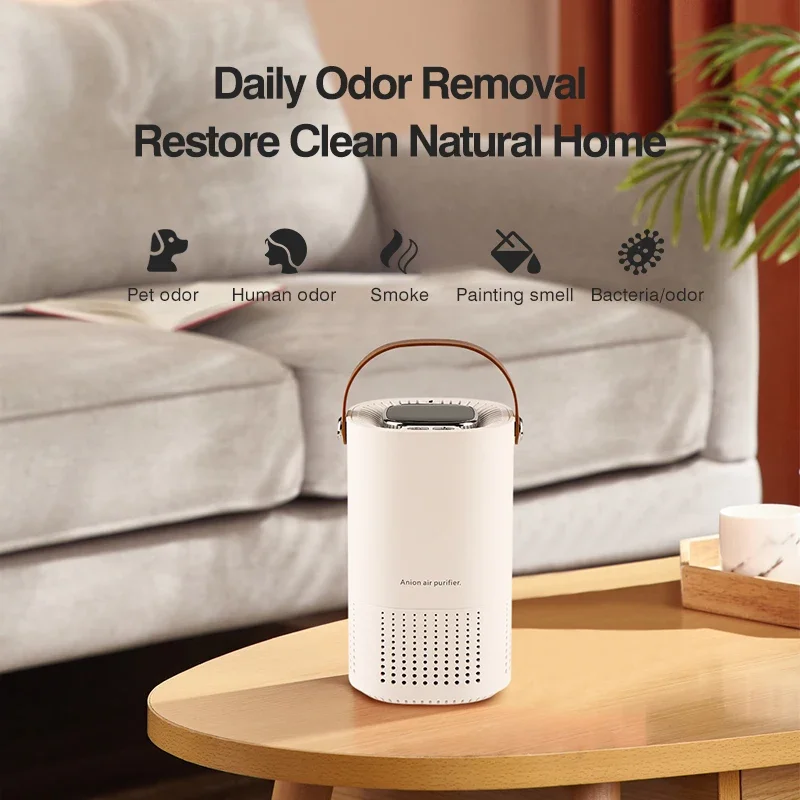 MIjia Air Purifier Ionizer Cleaner Negative Anion Generator Cigarette Smoke Odor Removal Filter Car Air Freshener 2023 New - Image 2