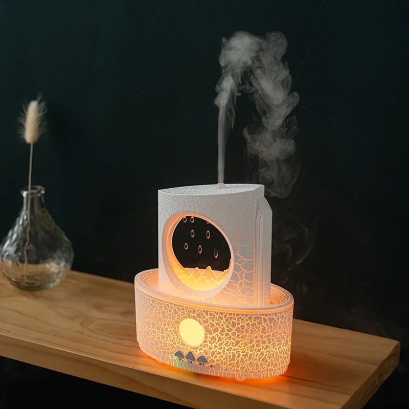 2024 New Design Aromatherapy Essential Oil Diffuser 250ML Home Air Diffuser Raindrop Humidifier Suitable for Home Christmas Gift - Image 7
