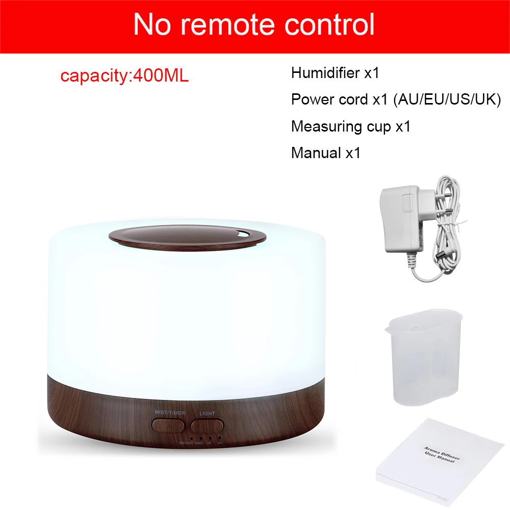 Smart WiFi 500ml Aromatherapy Essential Oil Diffuser Air Humidifier, Connect with Tuya, Alexa and Google Home with 7 LED Colors - Image 12