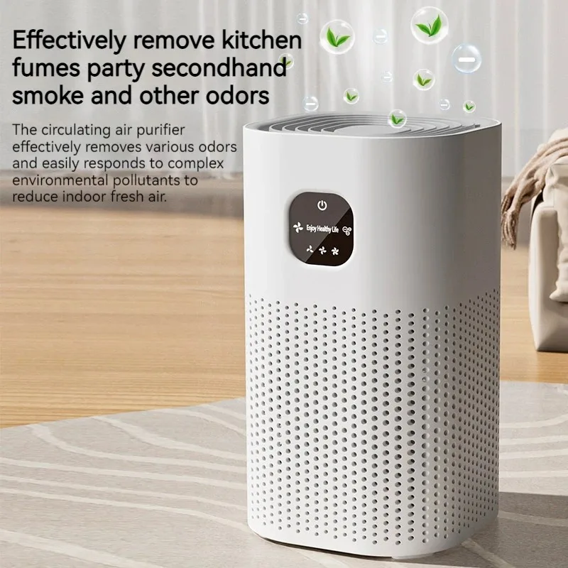 Negative Ion Air Purifier With HEPA Filter Smoke Remover Air Cleaner Negative Ion Purification Machine Odor Eliminator Machine - Image 3
