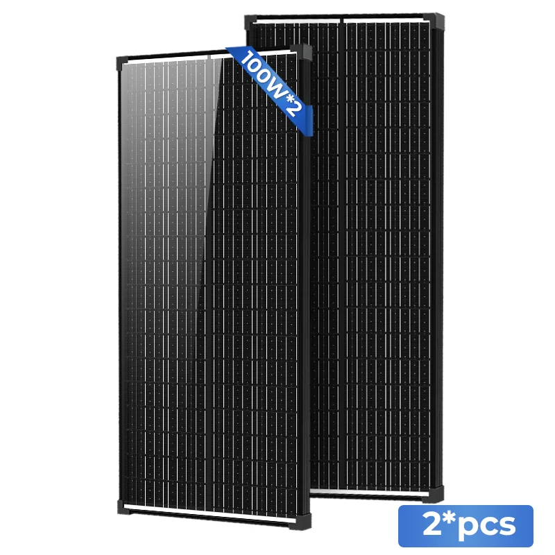 AeternaSol 400W N-Type 18BB Bifacial Solar Panel Solar Panel Watt 25% High Efficiency Module RV Marine Boat Caravan Off Grid Monocrystalline Rigid High-Efficiency PV Module Power Charger for Sunsheds,Rvs High-Efficiency Solar Panel Monocrystalline PV - Image 10