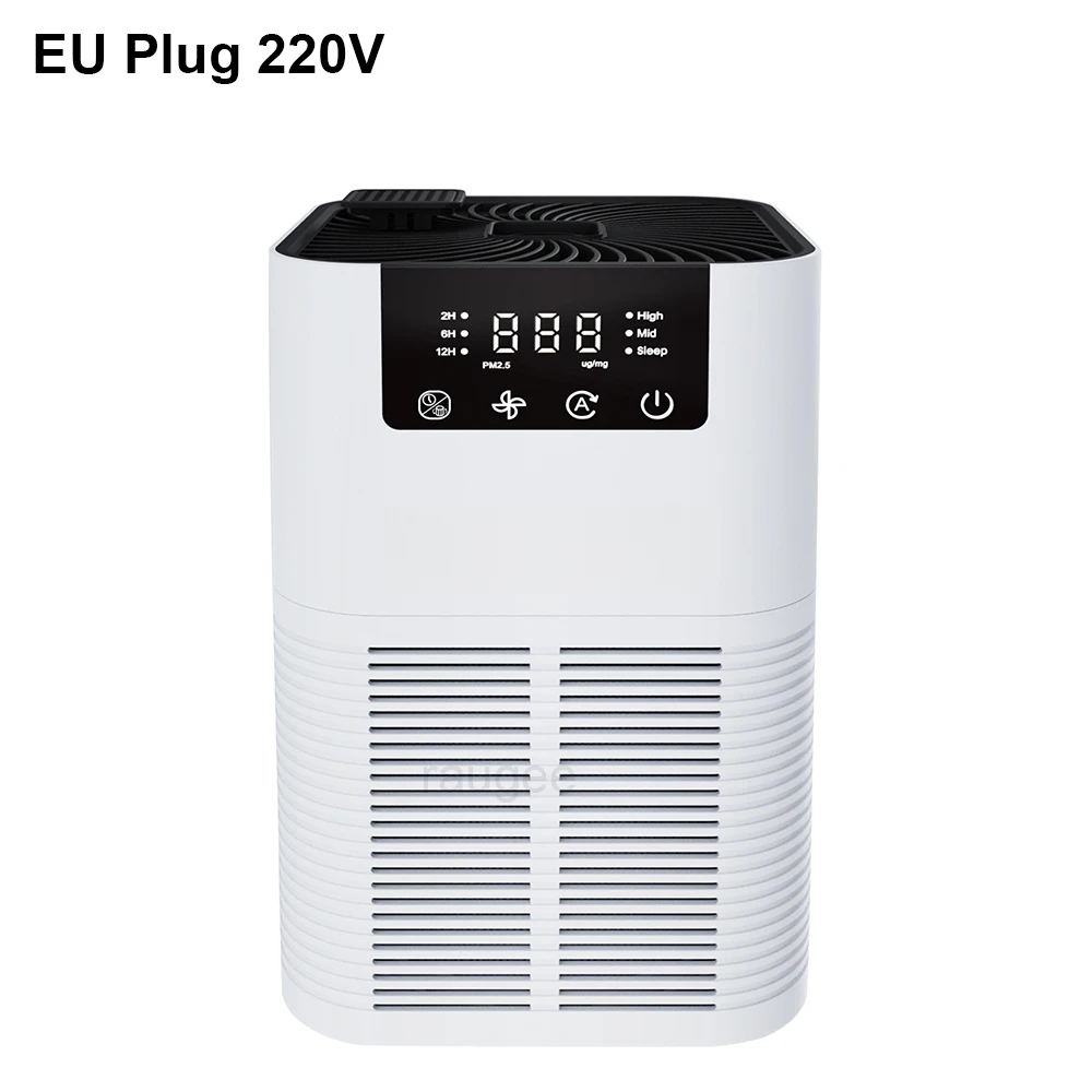 Air Purifier Smoke Odor Negative Ion Generator with Aromatherapy Air Cleaner for Household HEPA Filter Efficient Purifying Air - Image 8